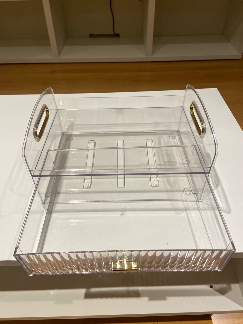Clear and Gold Organizer - photo 3