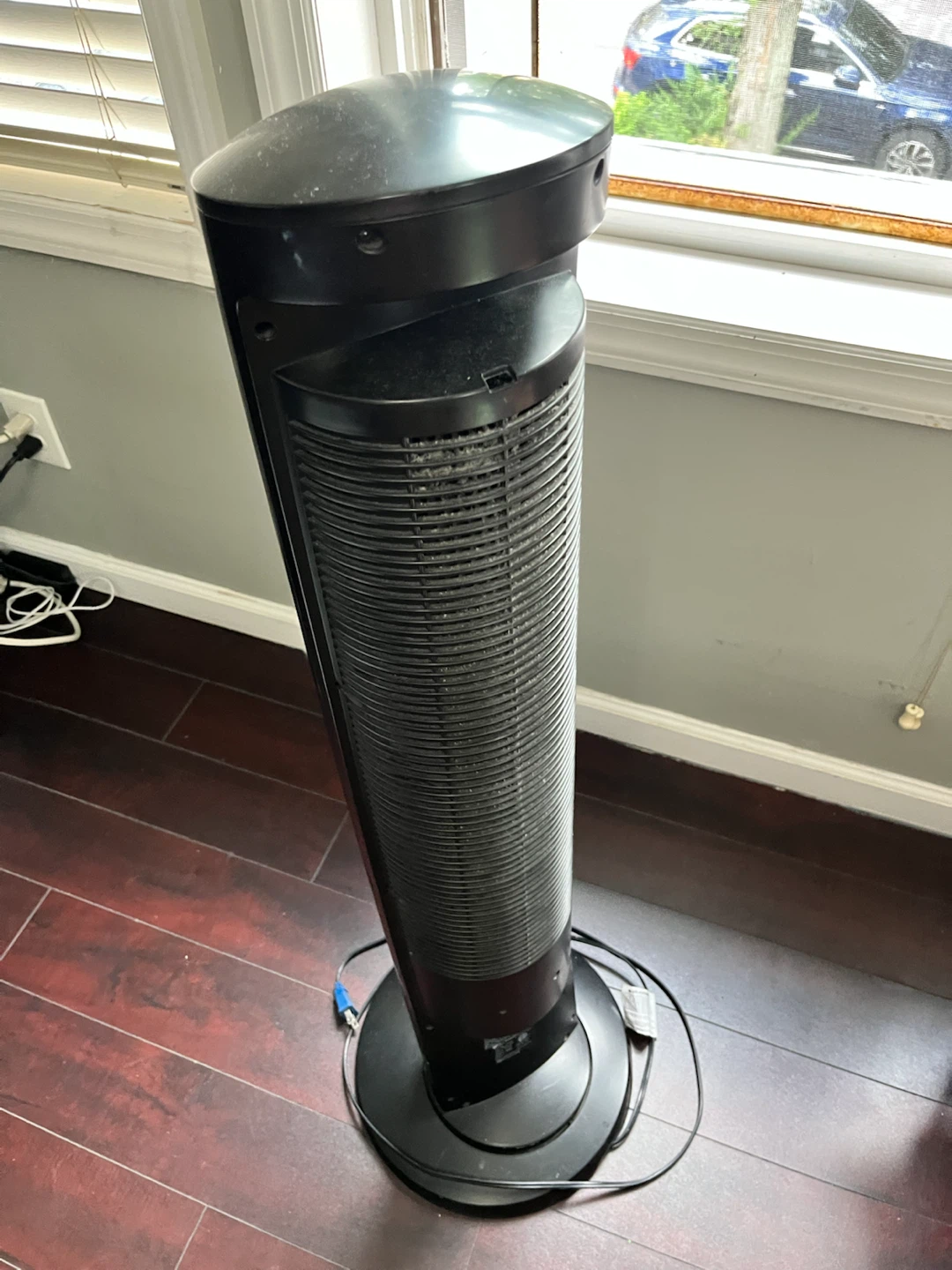 Lasko Tower Fan with Wood Accent - photo 2