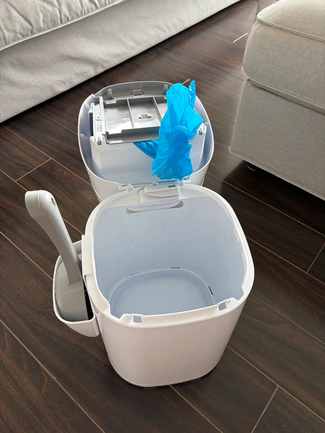 Litter Genie Style Pail - Cat Litter Waste Disposal System - photo 3