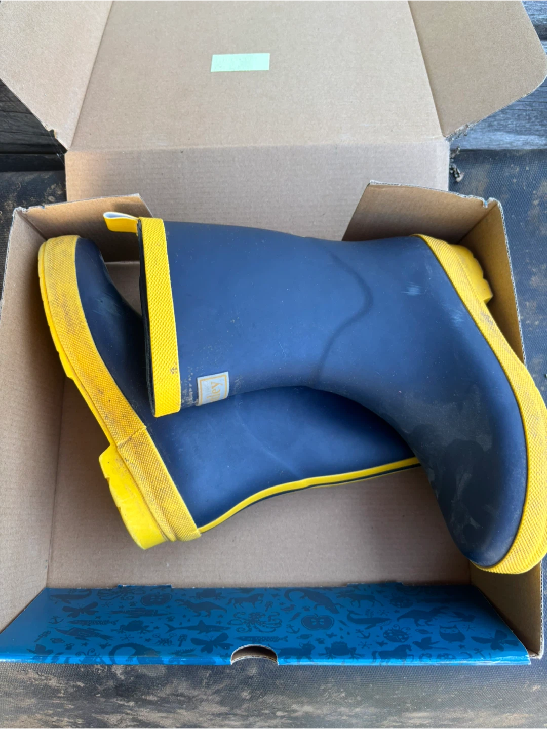 Kids rain boots size 3 - photo 3