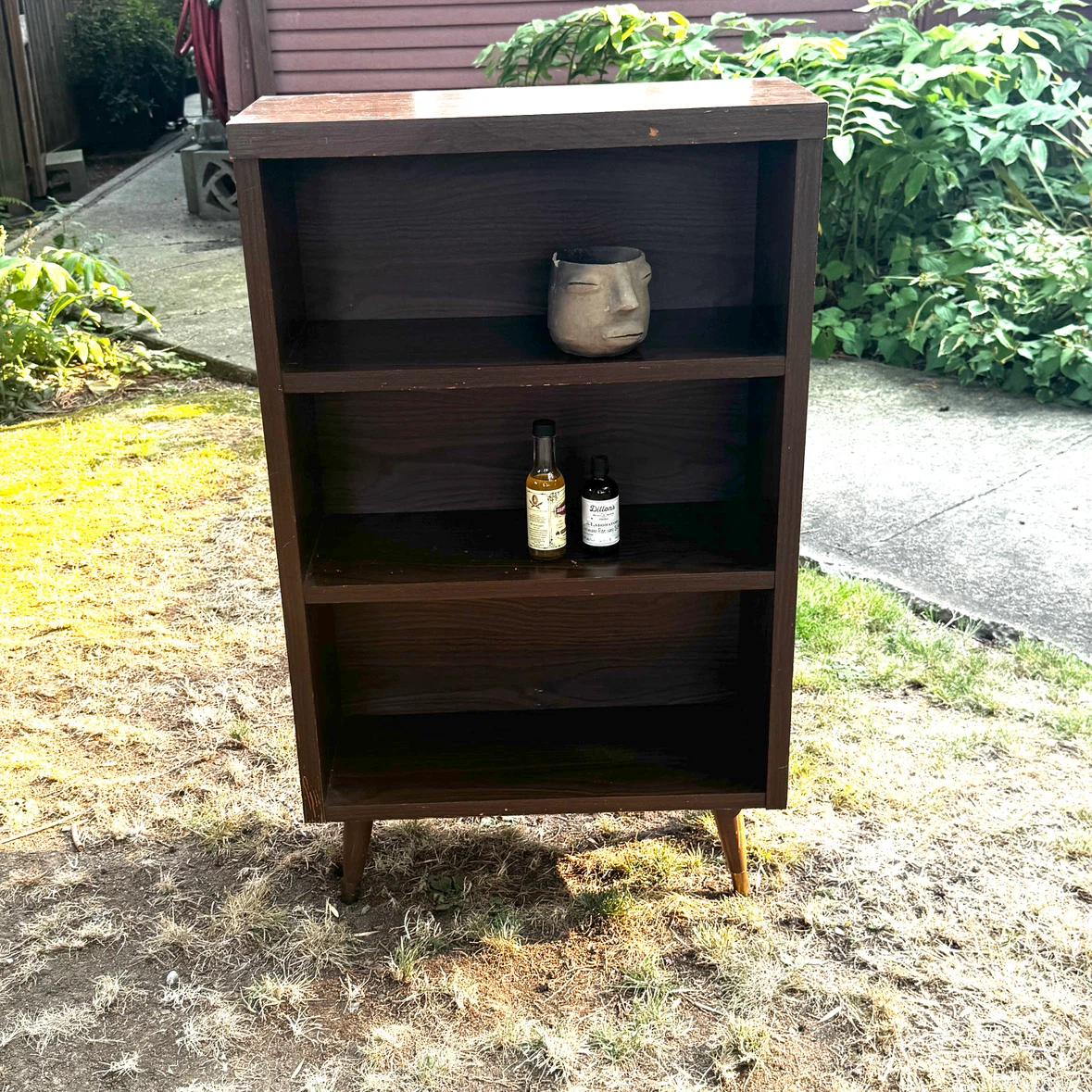 MCM Dark Bookshelf