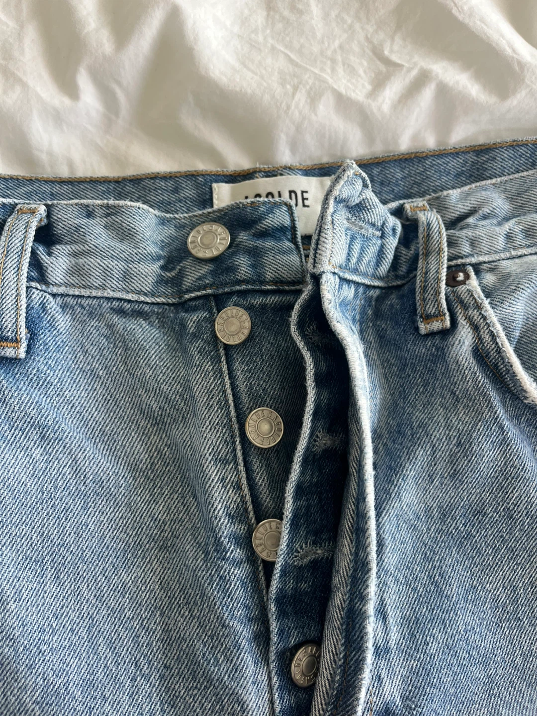 AGOLDE Riley Crop Jeans Size 28