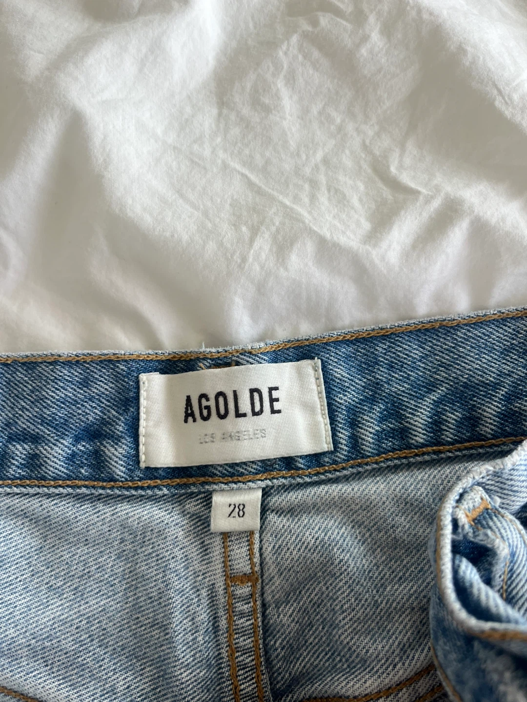 AGOLDE Riley Crop Jeans Size 28 - photo 2