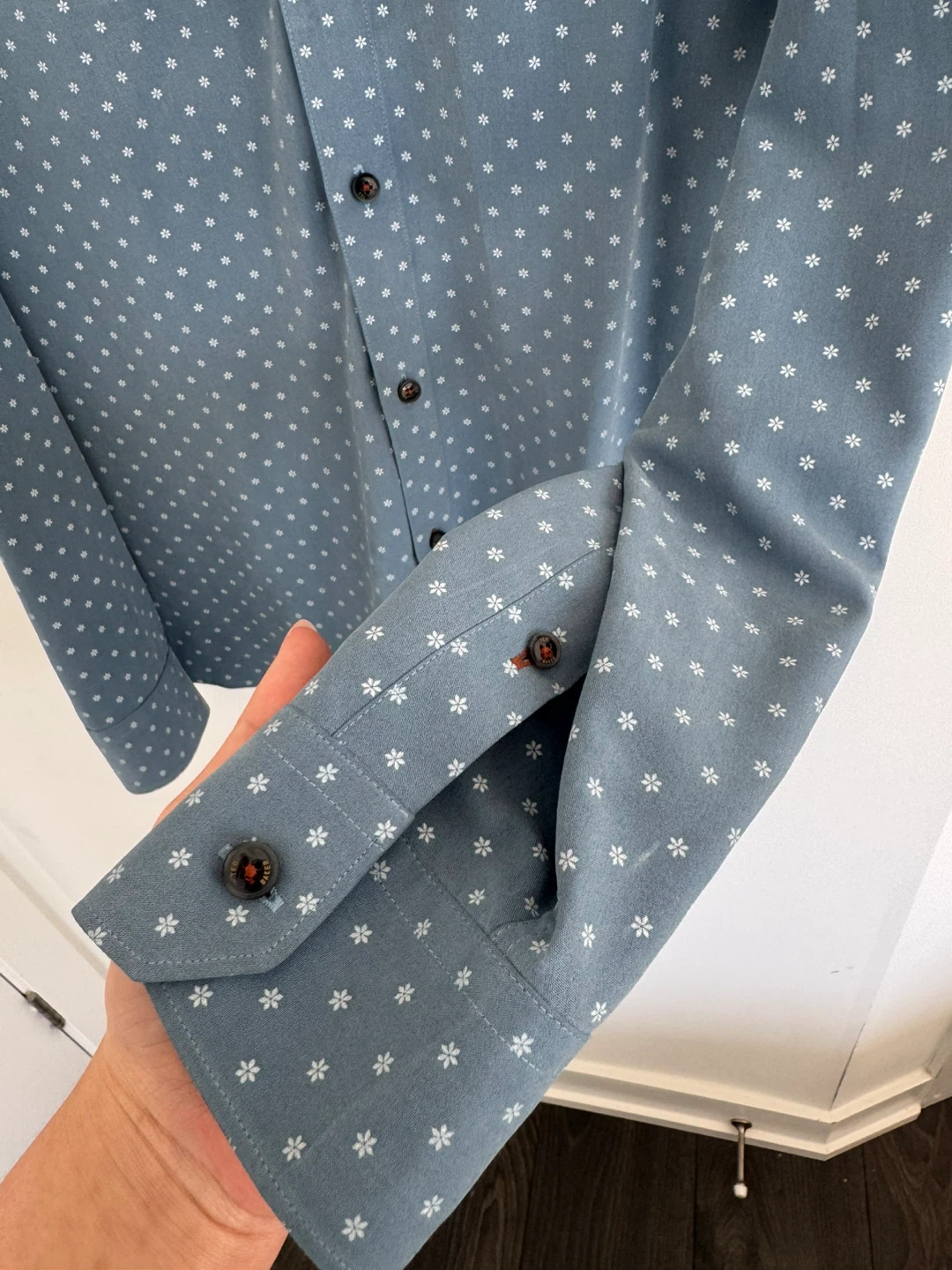 Ted Baker Blue Floral Dress Shirt - photo 2