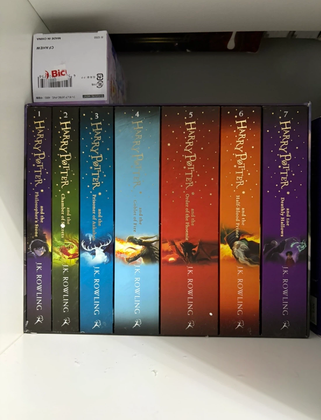 Harry Potter Complete Book Series Box Set by J.K. Rowling