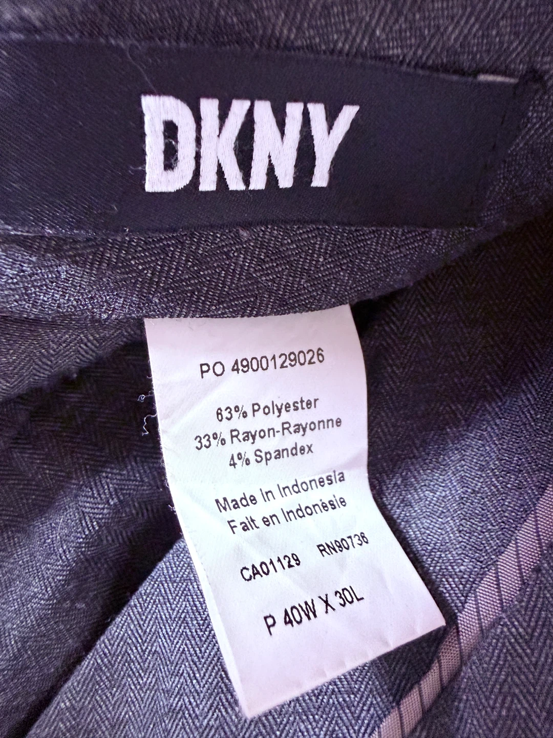 DKNY Men's Dress Pants - photo 2