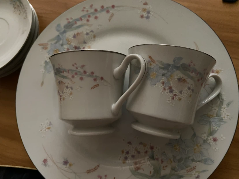 Fine China Floral Dinnerware Set