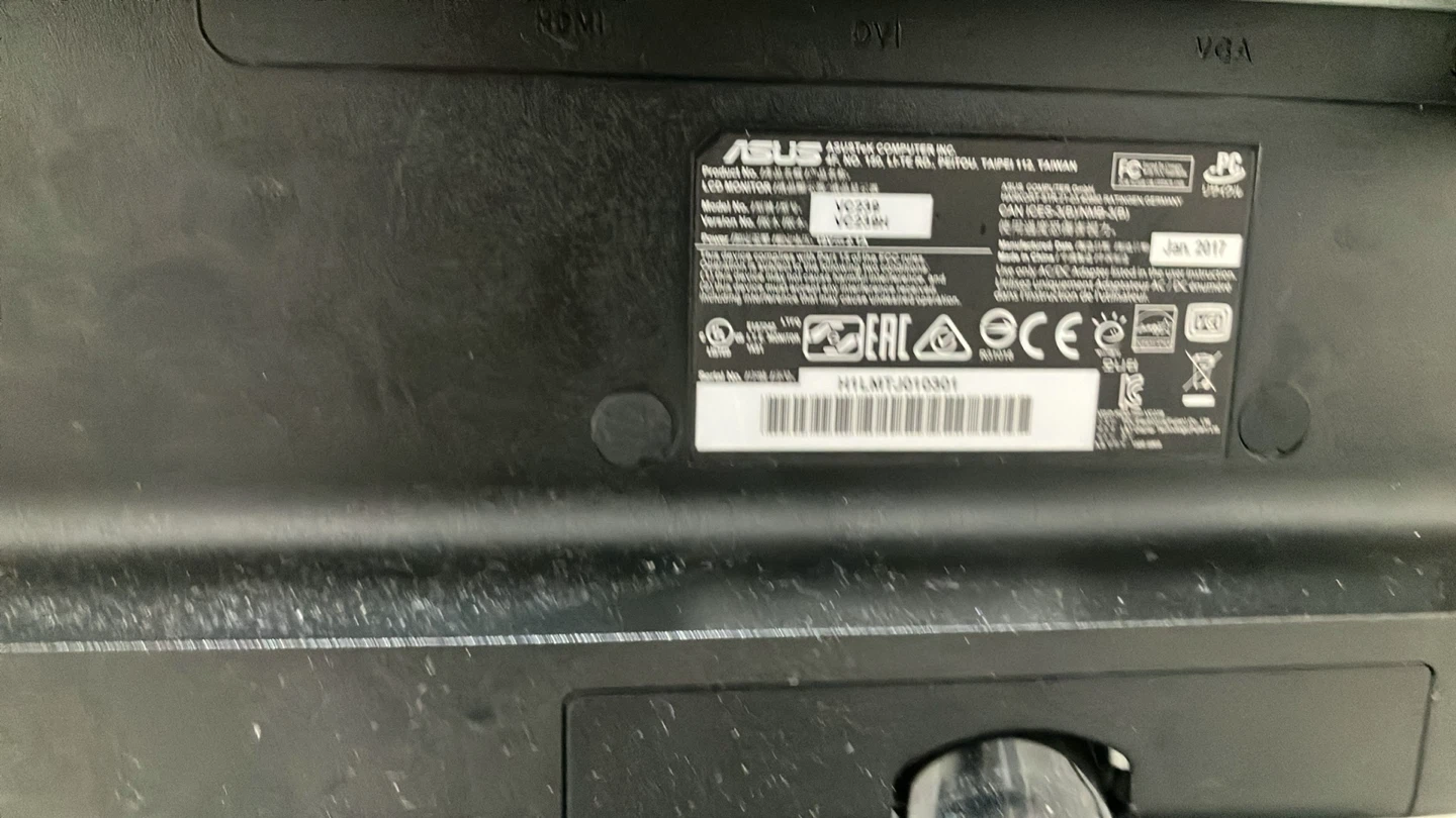 ASUS VE248H Monitor - photo 3
