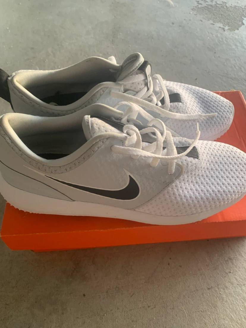 Nike Roshe G Golf Shoes White/Black Size 8