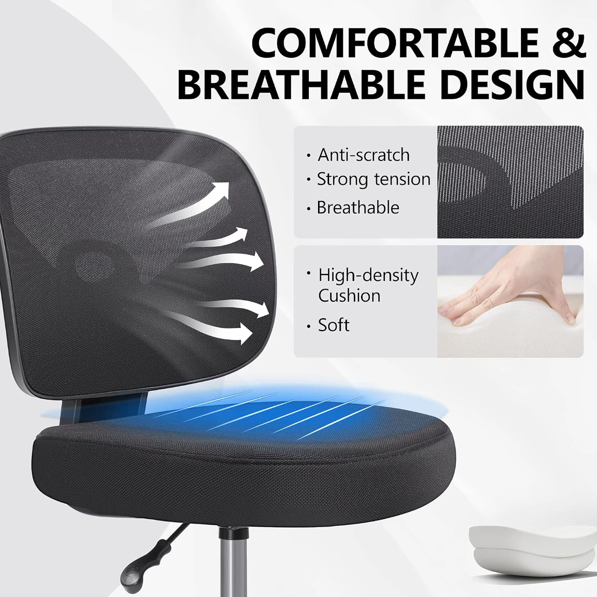Adjustable Drafting Chair with Footrest - photo 5