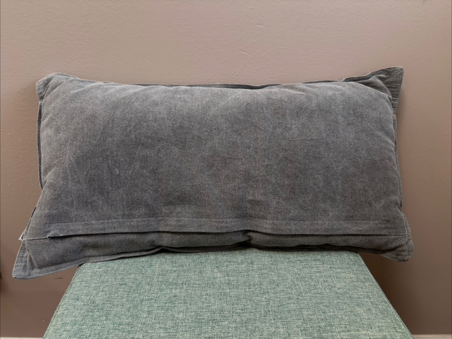 Grey "Boys Only" Decorative Throw Pillow - photo 2