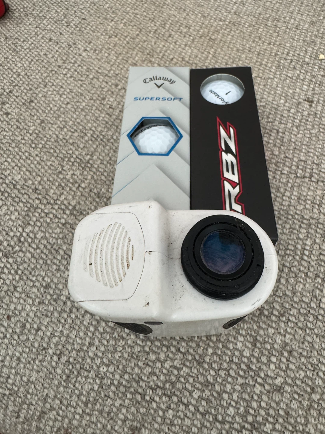 Callaway Supersoft and Taylormade RBZ Balls and range finder - photo 2