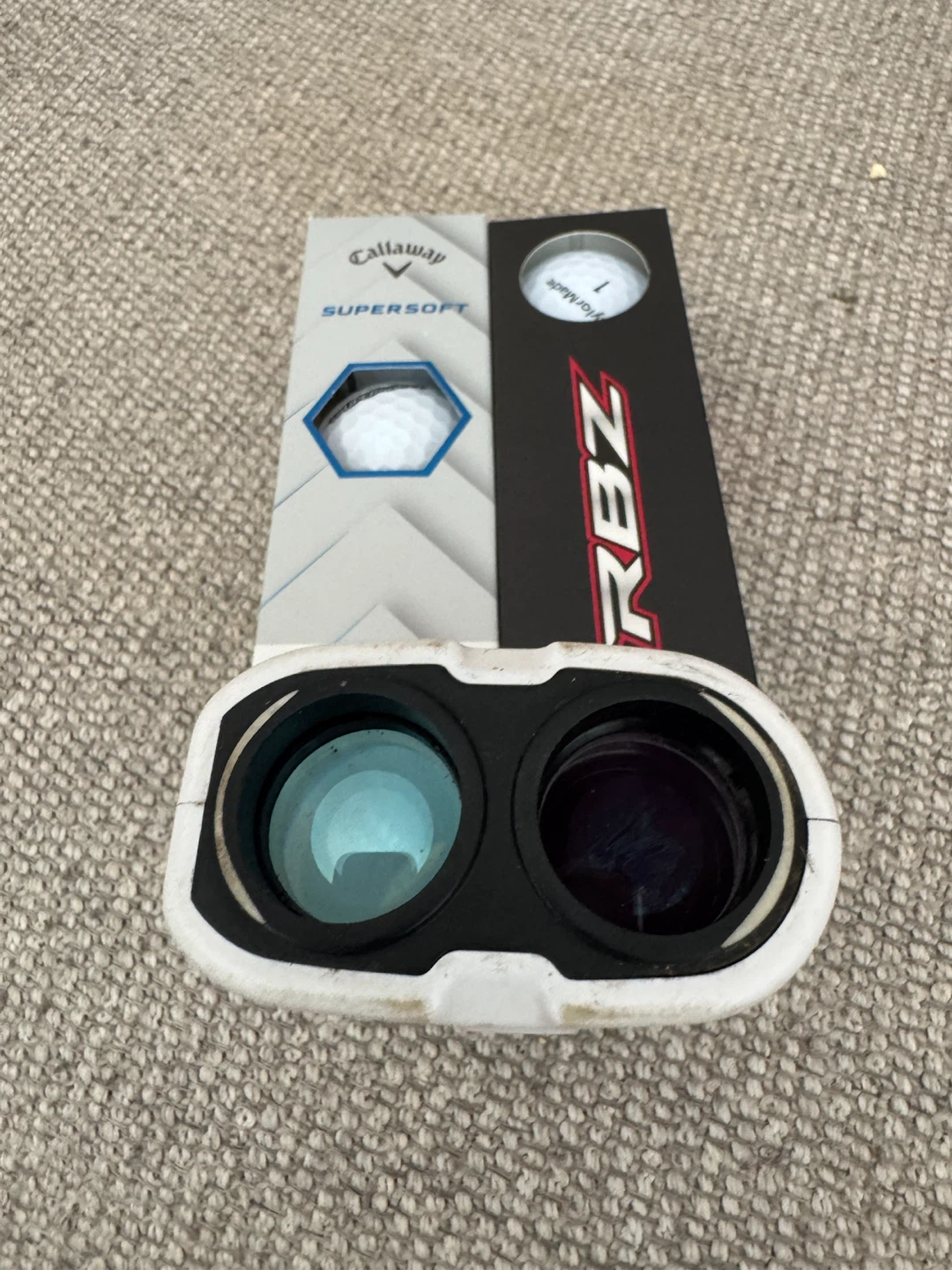 Callaway Supersoft and Taylormade RBZ Balls and range finder - photo 3