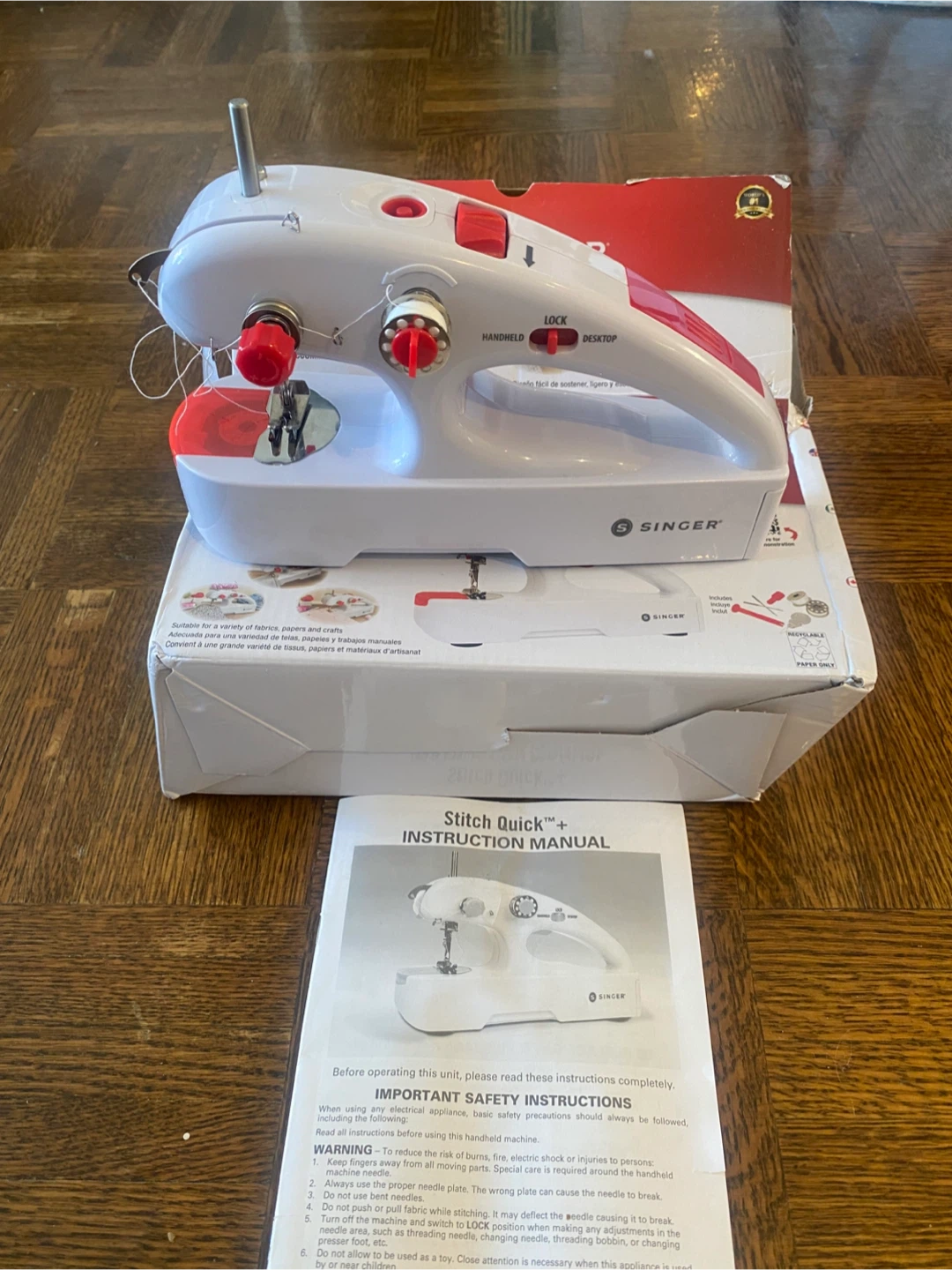 Singer Stitch Quick+ Cordless Mending Machine - photo 2
