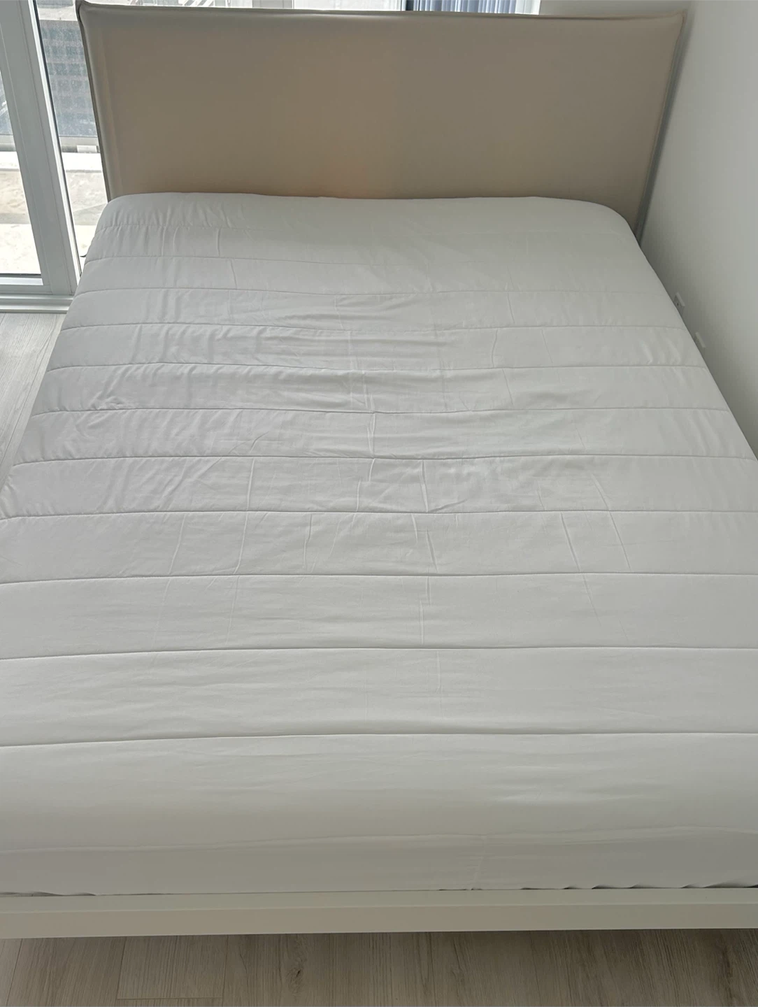 IKEA KLEPPSTAD Bed Frame + VESSTERÖY Mattress (Full/Double) - photo 2