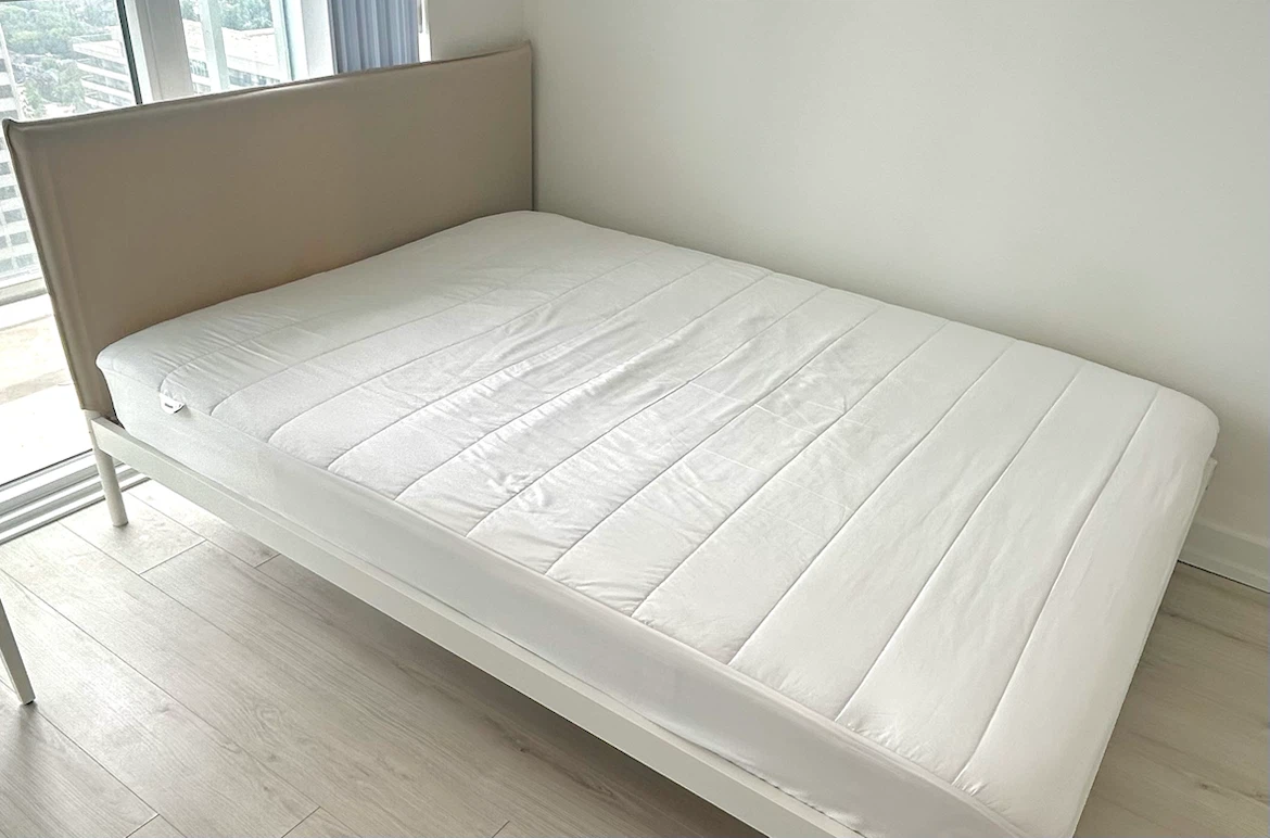 IKEA KLEPPSTAD Bed Frame + VESSTERÖY Mattress (Full/Double) - photo 3
