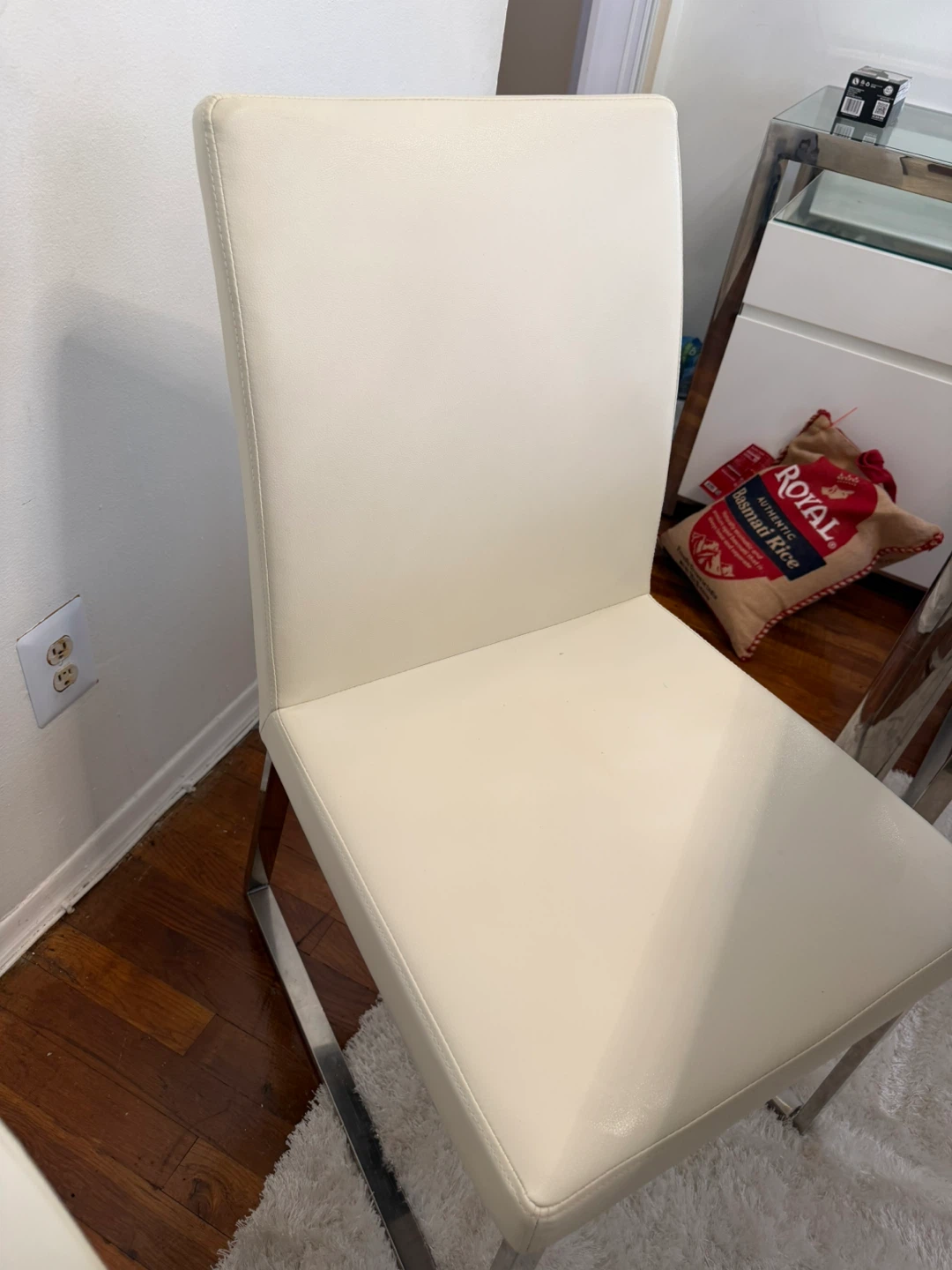 MODA!!! Cream Upholstered Dining Chairs (Set of 6) - photo 2