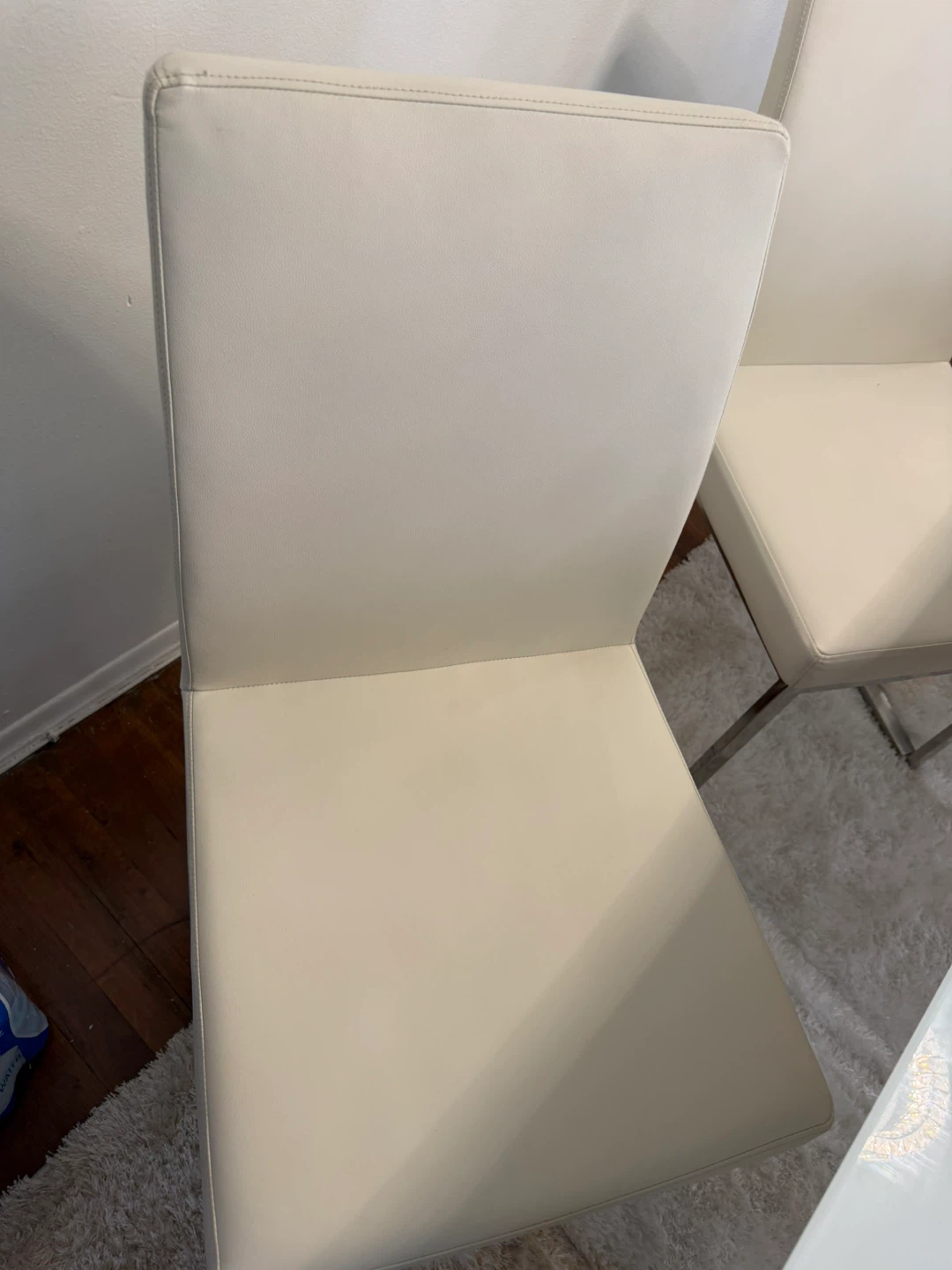 MODA!!! Cream Upholstered Dining Chairs (Set of 6) - photo 5