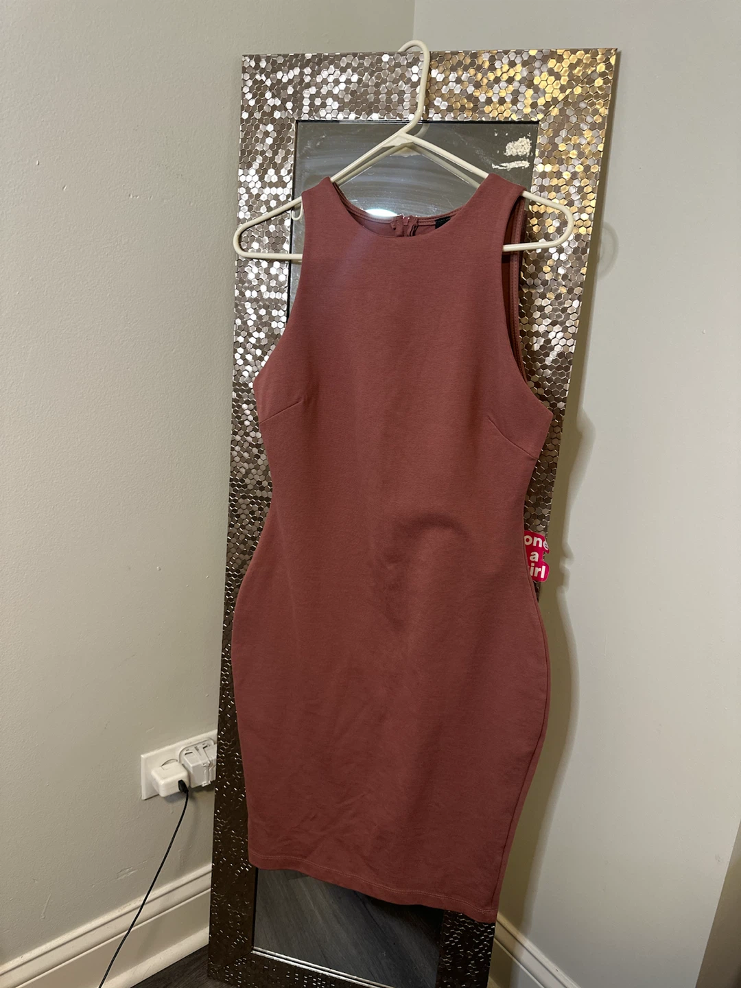 Windsor Mauve Sleeveless Dress - Size L