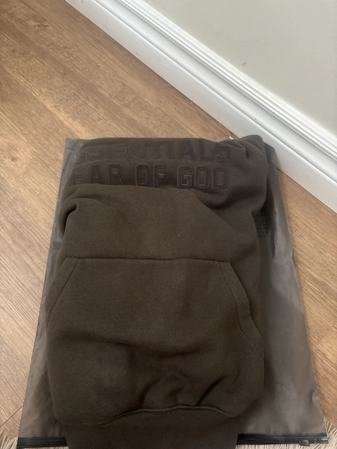 Fear of God Essentials Hoodie - Cloud Dance - photo 3