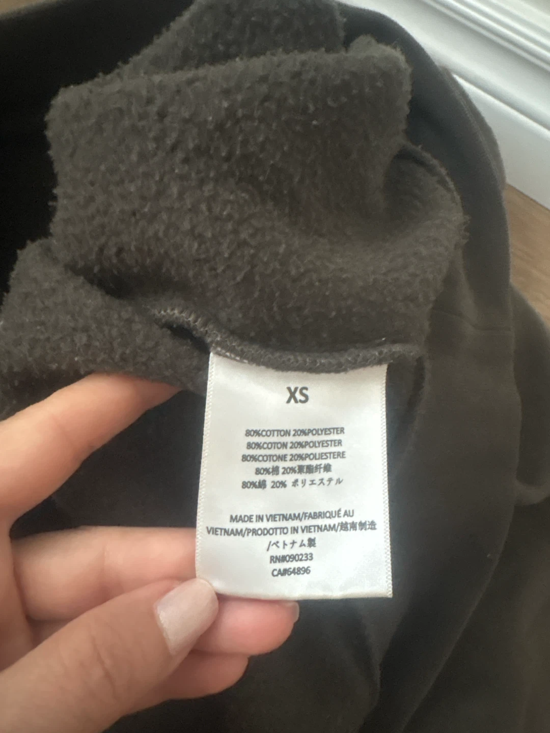 Fear of God Essentials Hoodie - Cloud Dance - photo 5