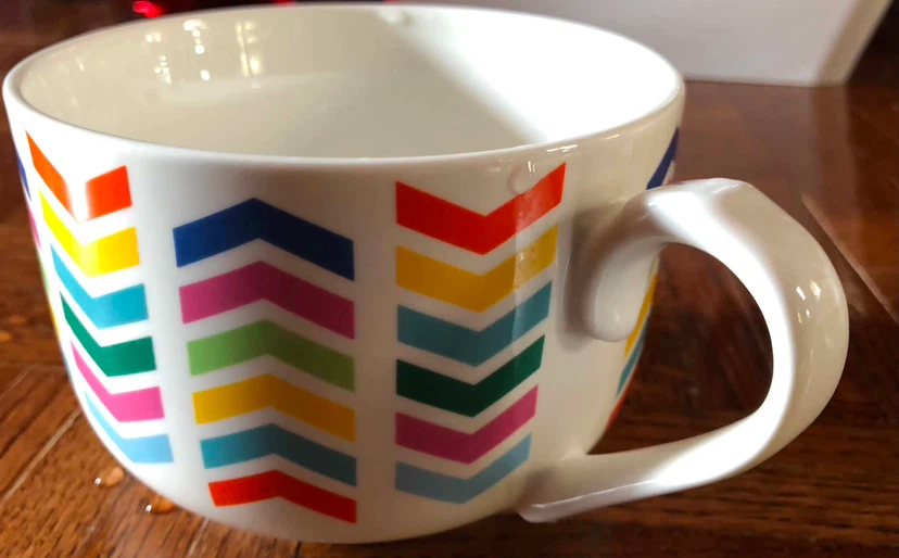 Colourful Chevron Mug