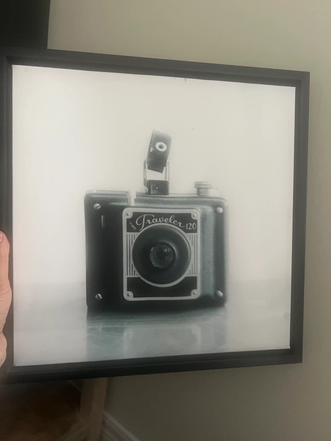 Vintage Traveler 120 Camera Art Print