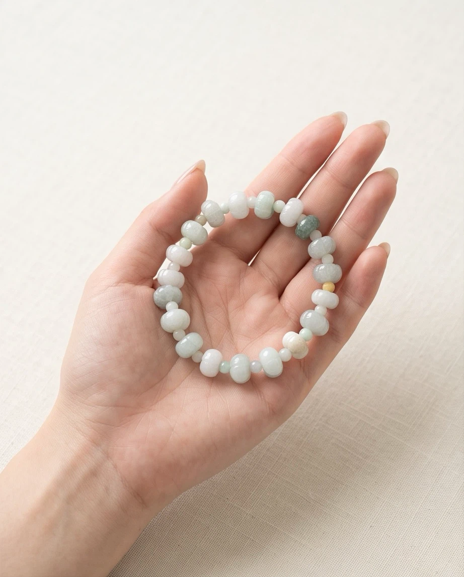 Jade Beaded Bracelet