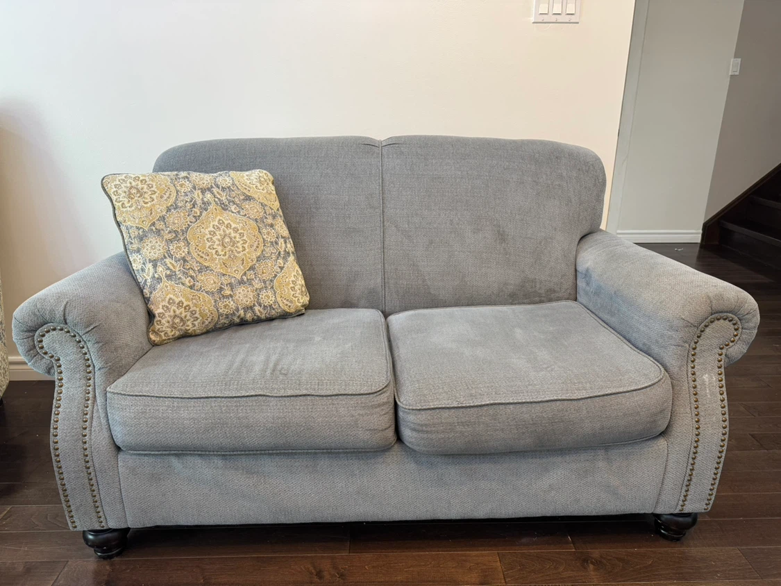 Grey Sofa & Loveseat - photo 2