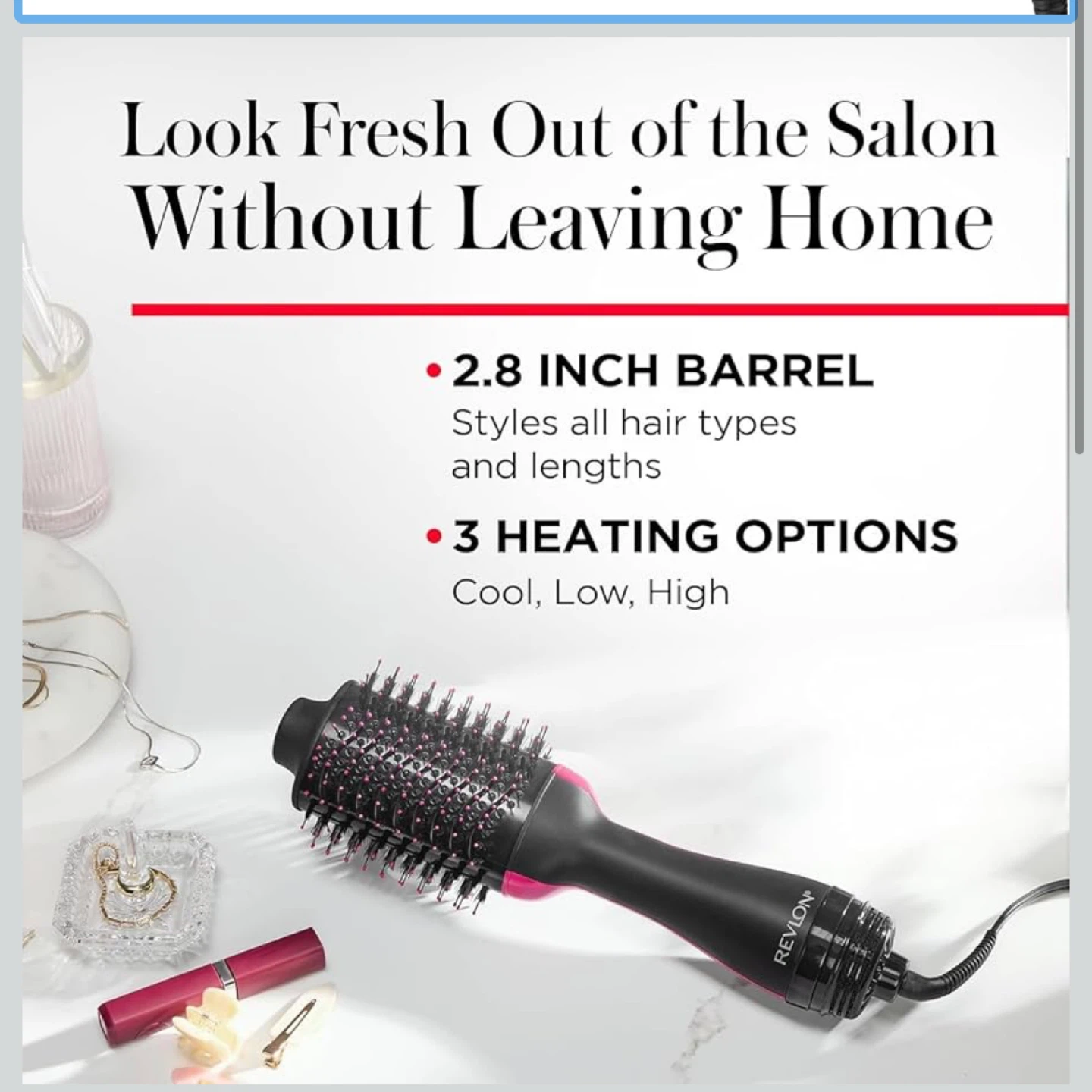 Revlon One-Step Volumizer Hair Dryer and Hot Air Brush - photo 3