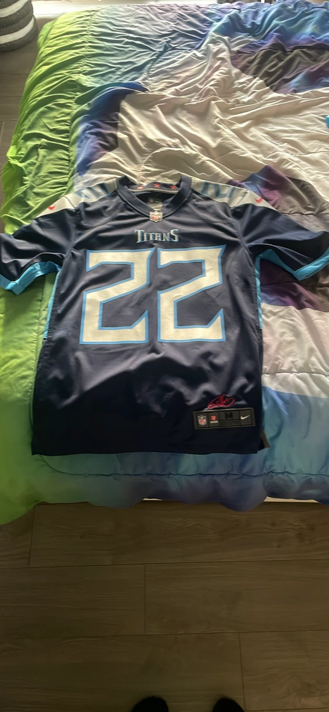 Authentic 2018 Tennessee Titans Derrick  Henry 22 NFL Jersey - photo 4