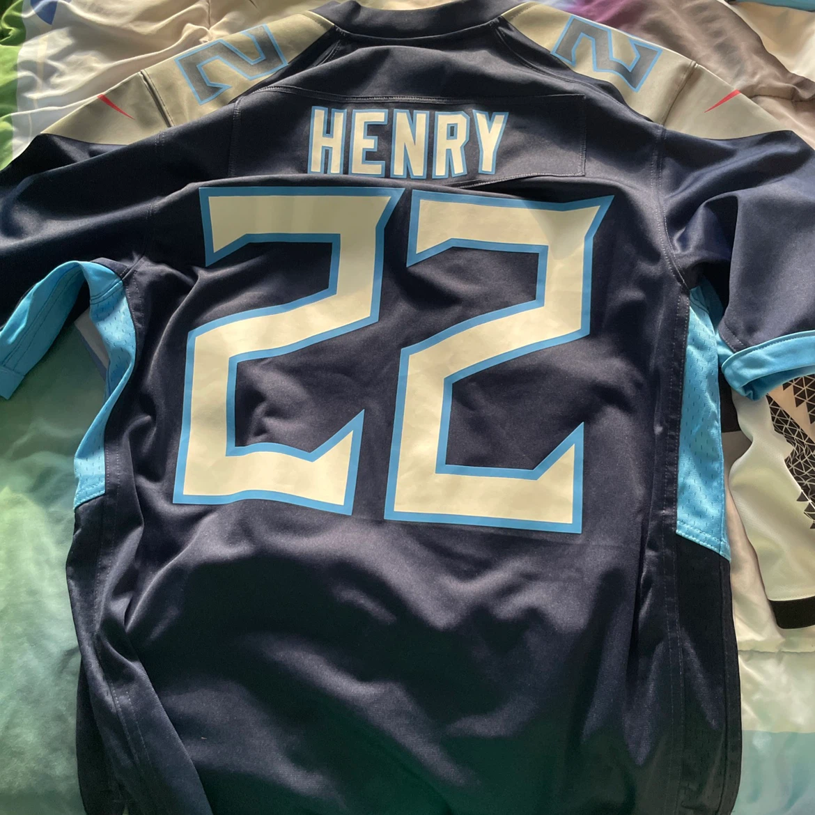 Authentic 2018 Tennessee Titans Derrick  Henry 22 NFL Jersey - photo 5