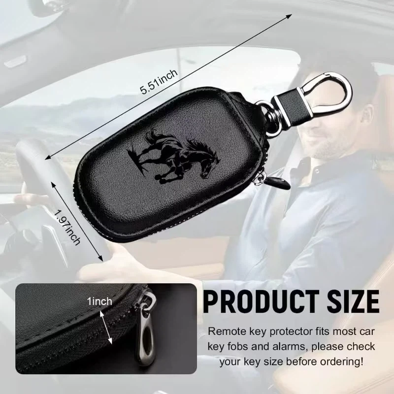 2 Pcs Premium Men’s Wallet and Key Fob Case - photo 3