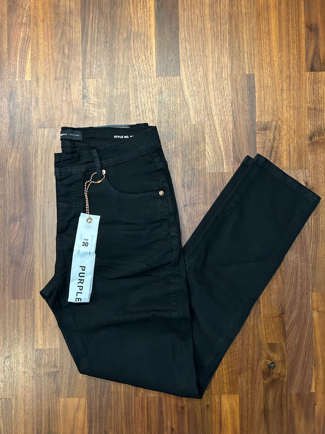 Purple Brand Black Slim Fit Jeans Size 30 - photo 2