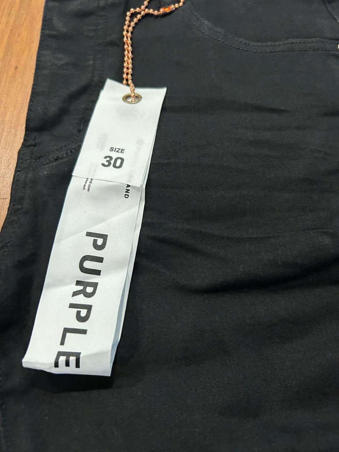 Purple Brand Black Slim Fit Jeans Size 30 - photo 3