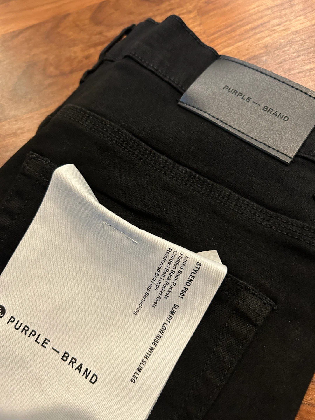 Purple Brand Black Slim Fit Jeans Size 30 - photo 4