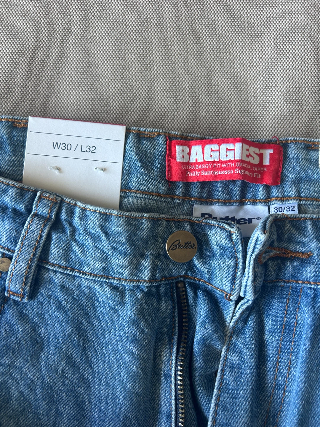 Butter Goods "Baggiest" Santosuosso Jeans - photo 4
