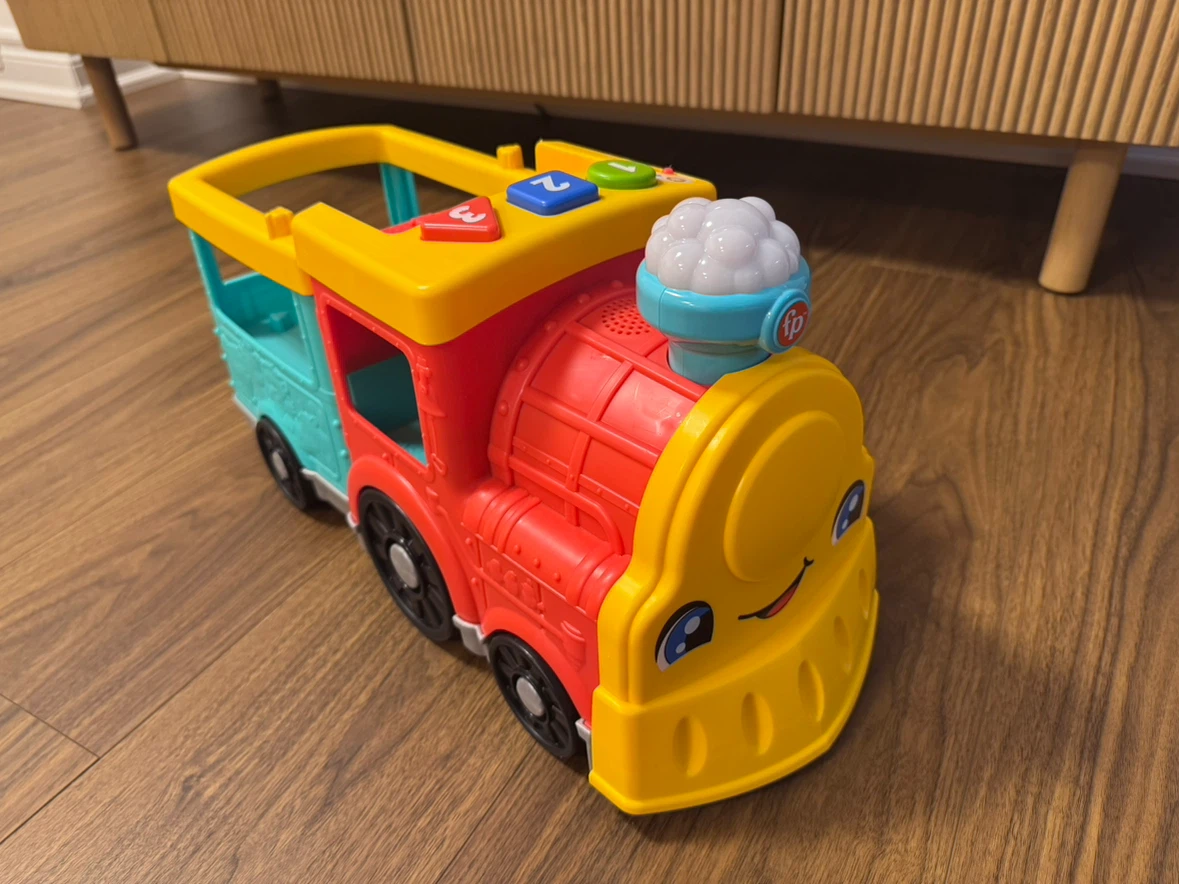Fisher-Price Little People Big ABC Animal Train Push Along Toy