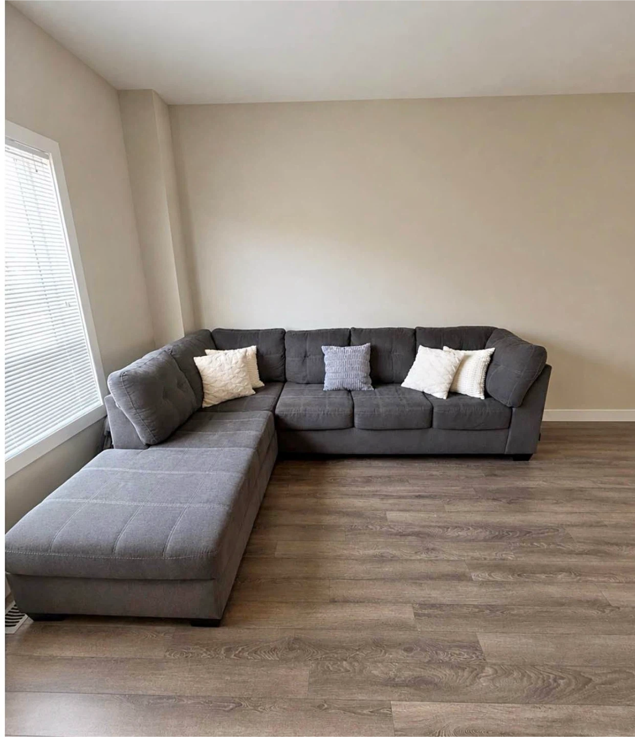 Grey Sectional - Free Delivery