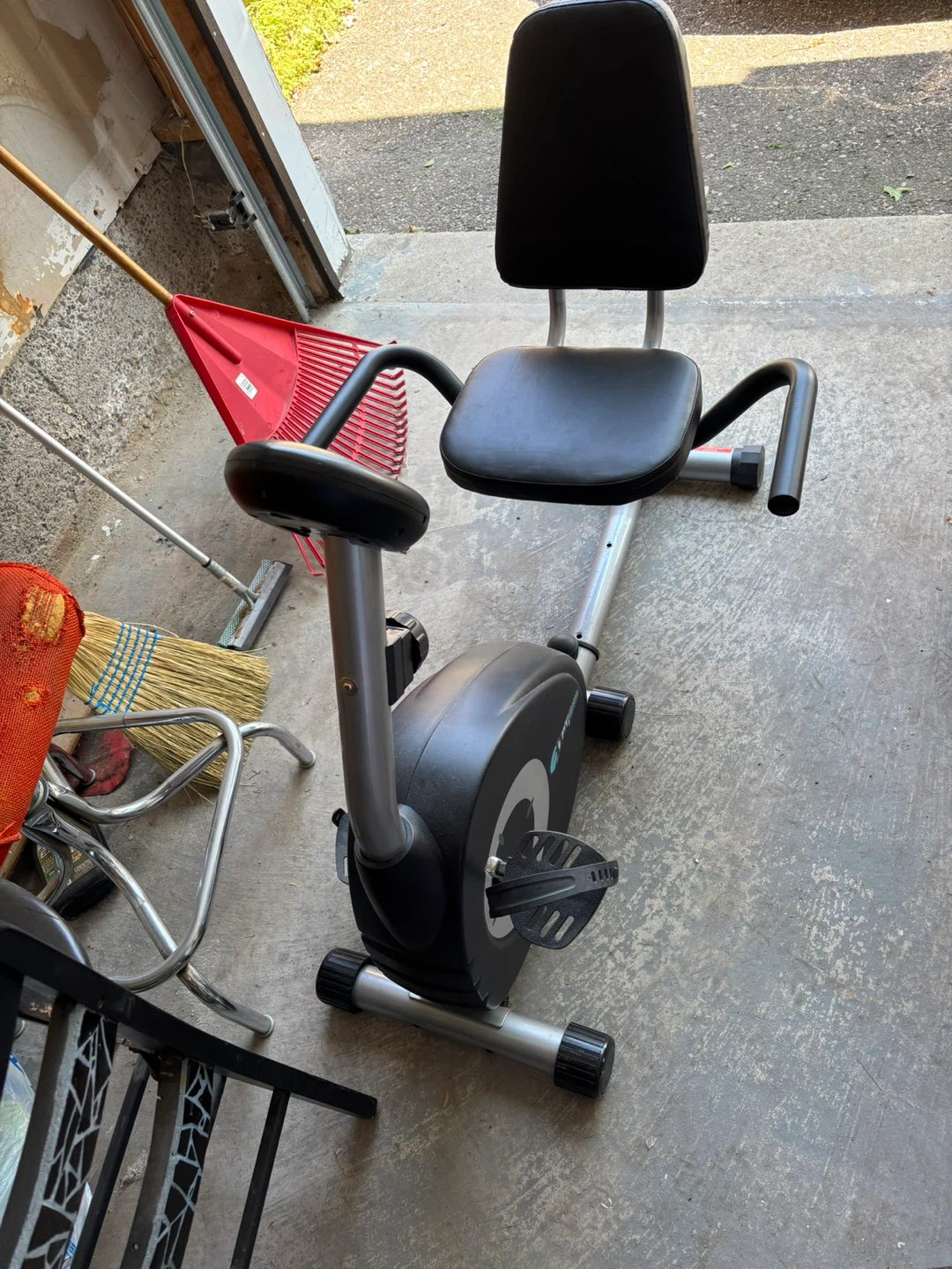FitQuest Recumbent Exercise Bike