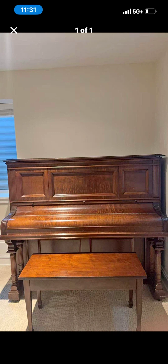 Vintage Upright Piano