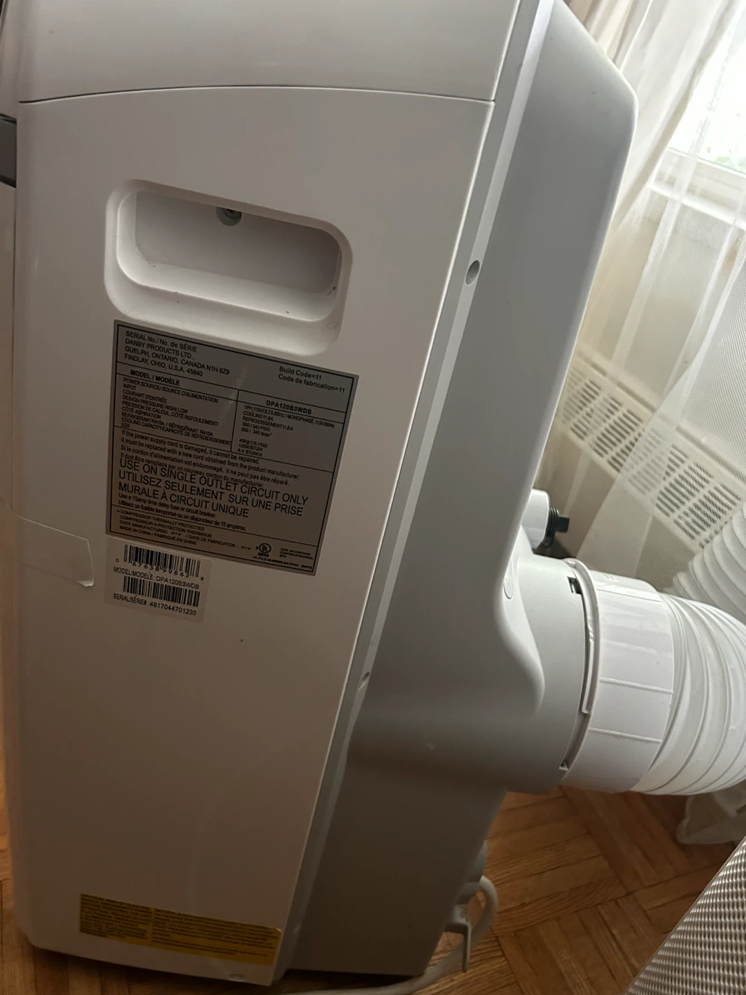 Danby 12,000 BTU Portable Air Conditioner - photo 4