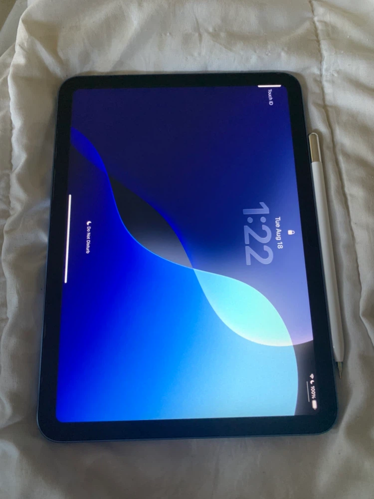 iPad 10 (Blue) with Bluetooth pencil - photo 2