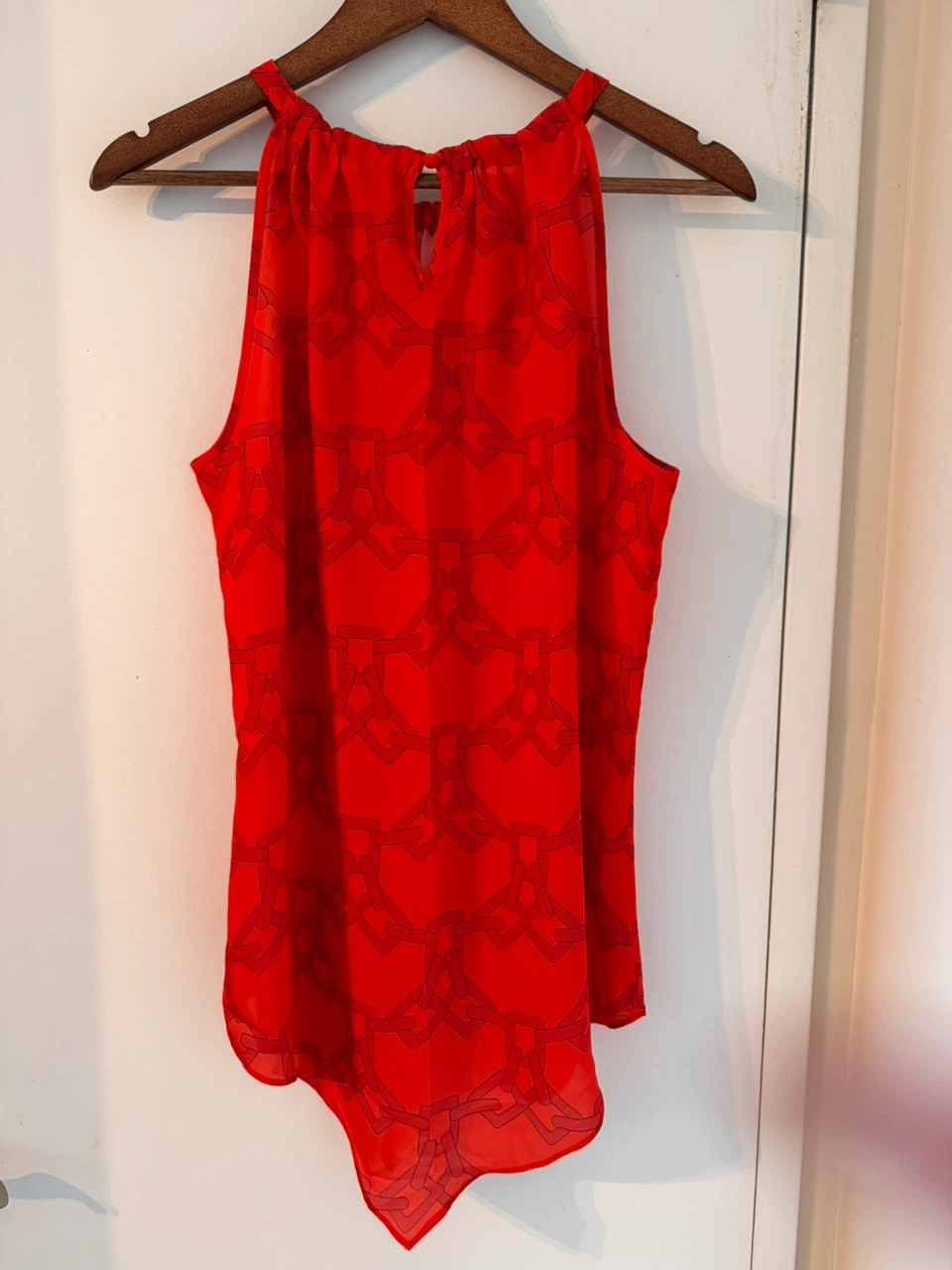 Women's Red Sleeveless Top - photo 2