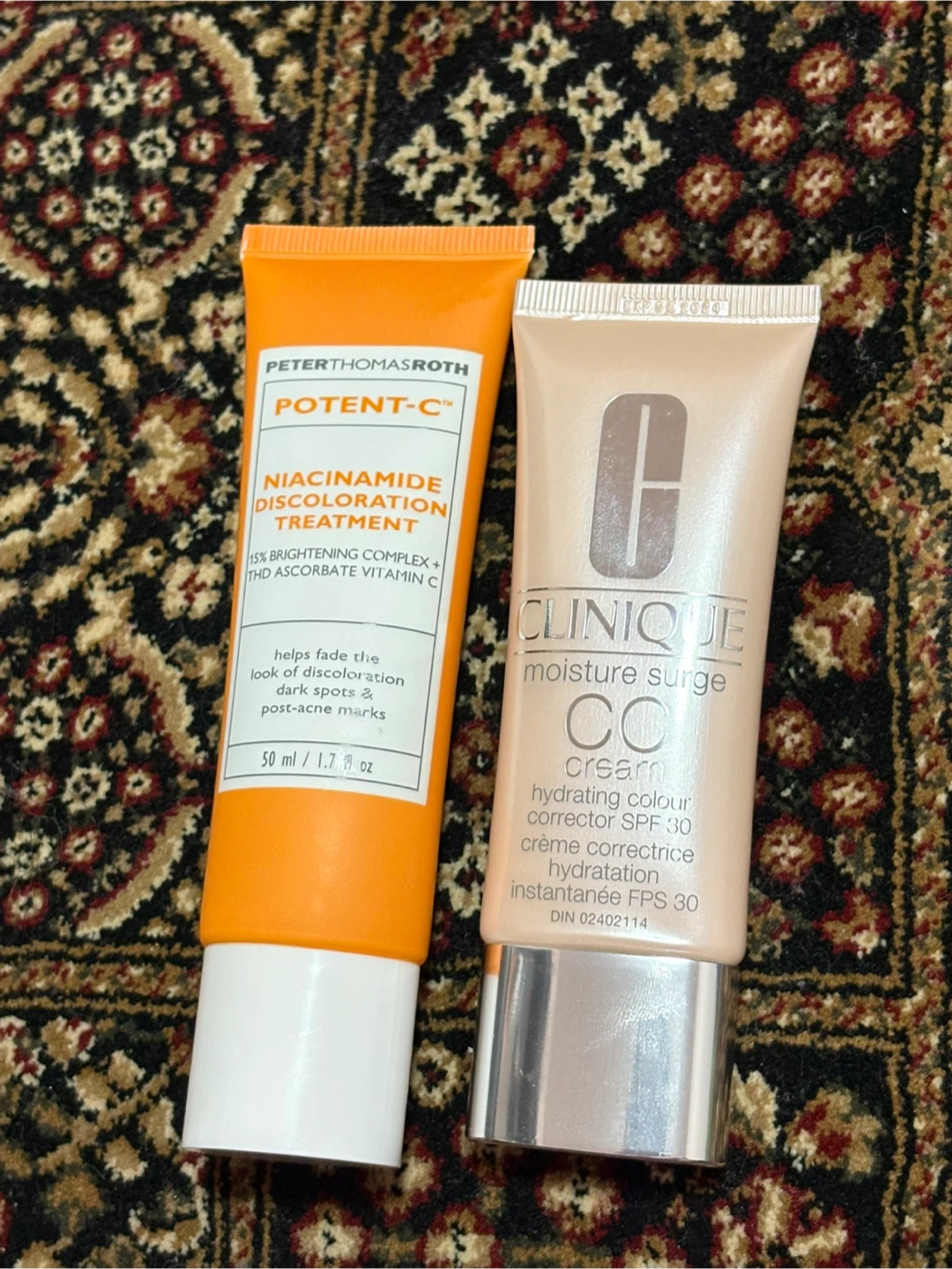 Peter Thomas Roth Potent-C Treatment & Clinique CC Cream