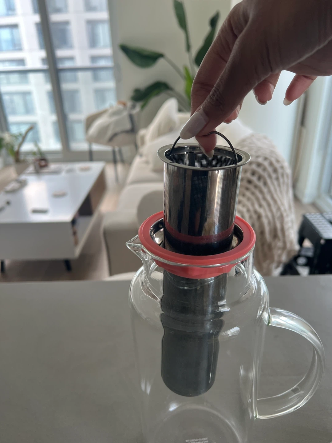 DAVIDsTEA Glass Tea Infuser Pitcher - photo 3