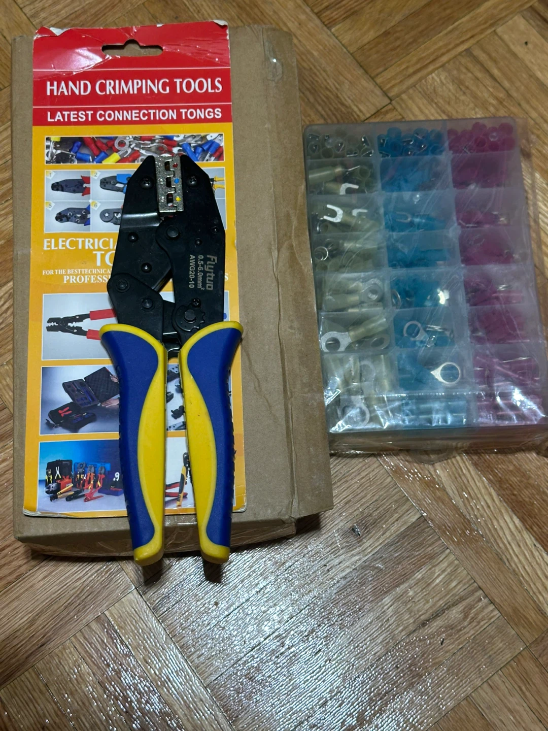 Flytuo Hand Crimping Tools and Terminal Assortment