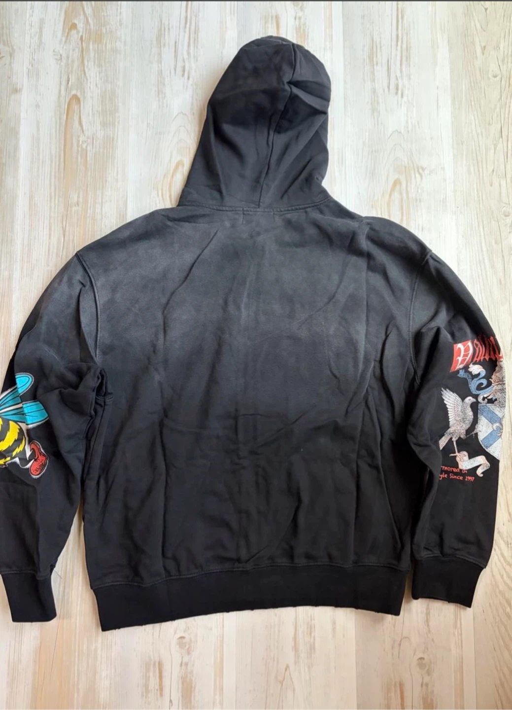 Valley Dreams Black Graphic Hoodie - photo 3