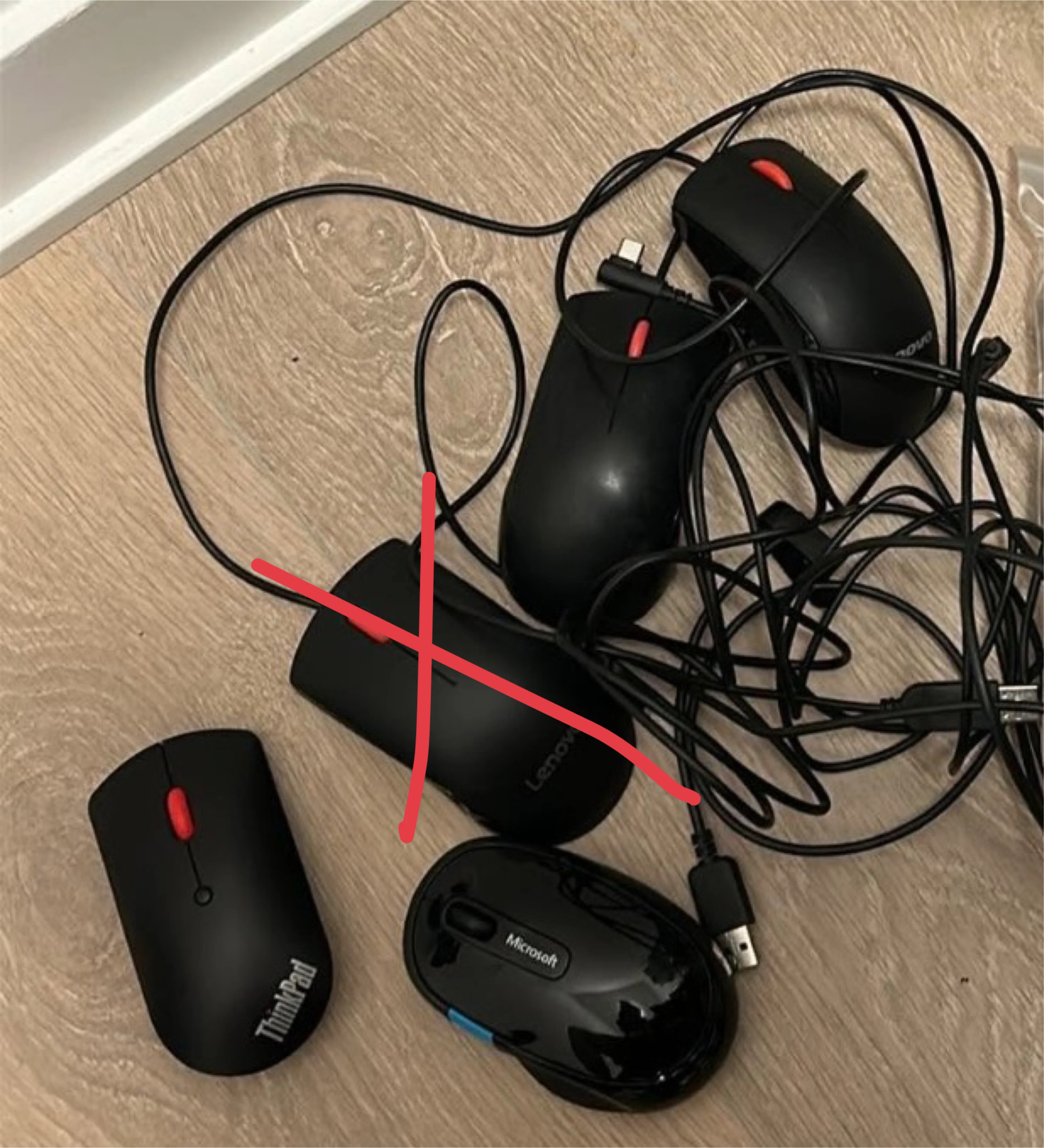 Bundle of Computer Mice (and Mouse)