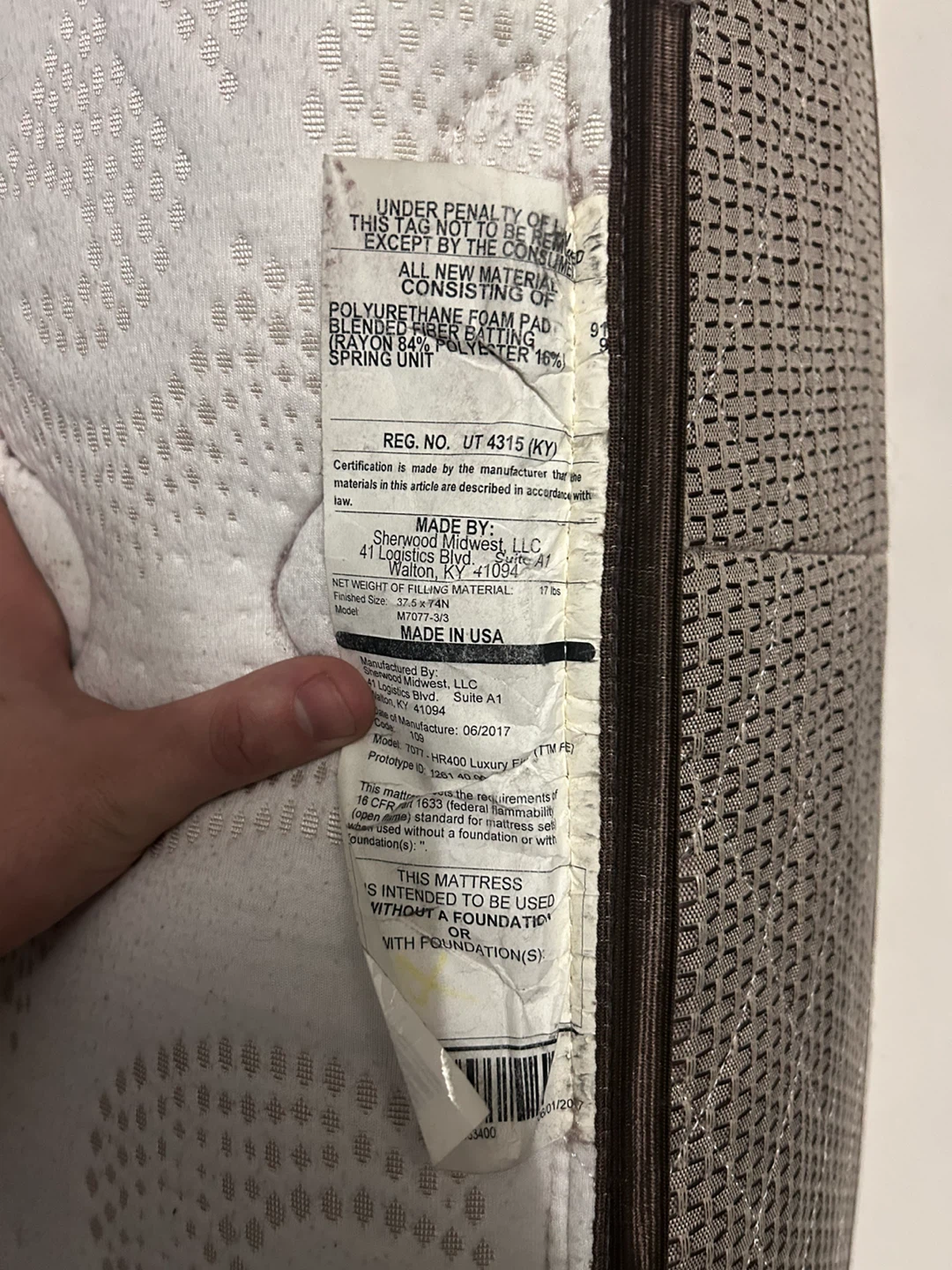 Serta 12 Inch Hybrid Mattress with Bed Frame - photo 2